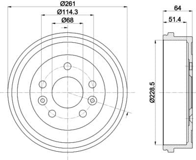 Tambour de frein