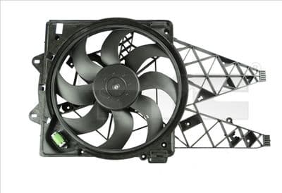 Ventilateur, refroidissement du moteur