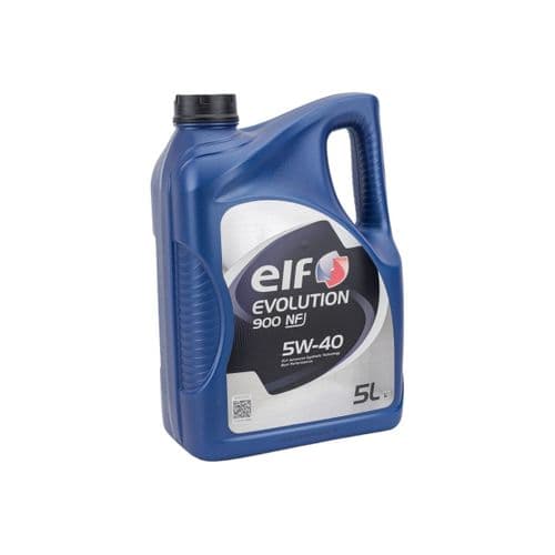 HUILE MOTEUR ELF EVOLUTION 900 FT 5W40 5L MADE IN FRANCE