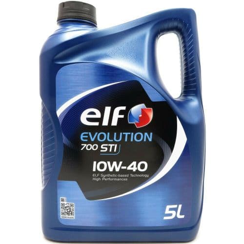 HUILE MOTEUR ELF EVOLUTION 700 STI 10W40 5L MADE IN FRANCE
